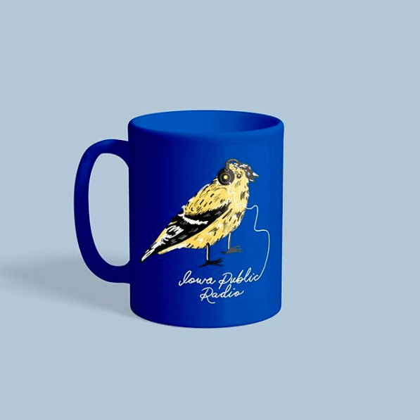 graphic designer meanz chan bird mug