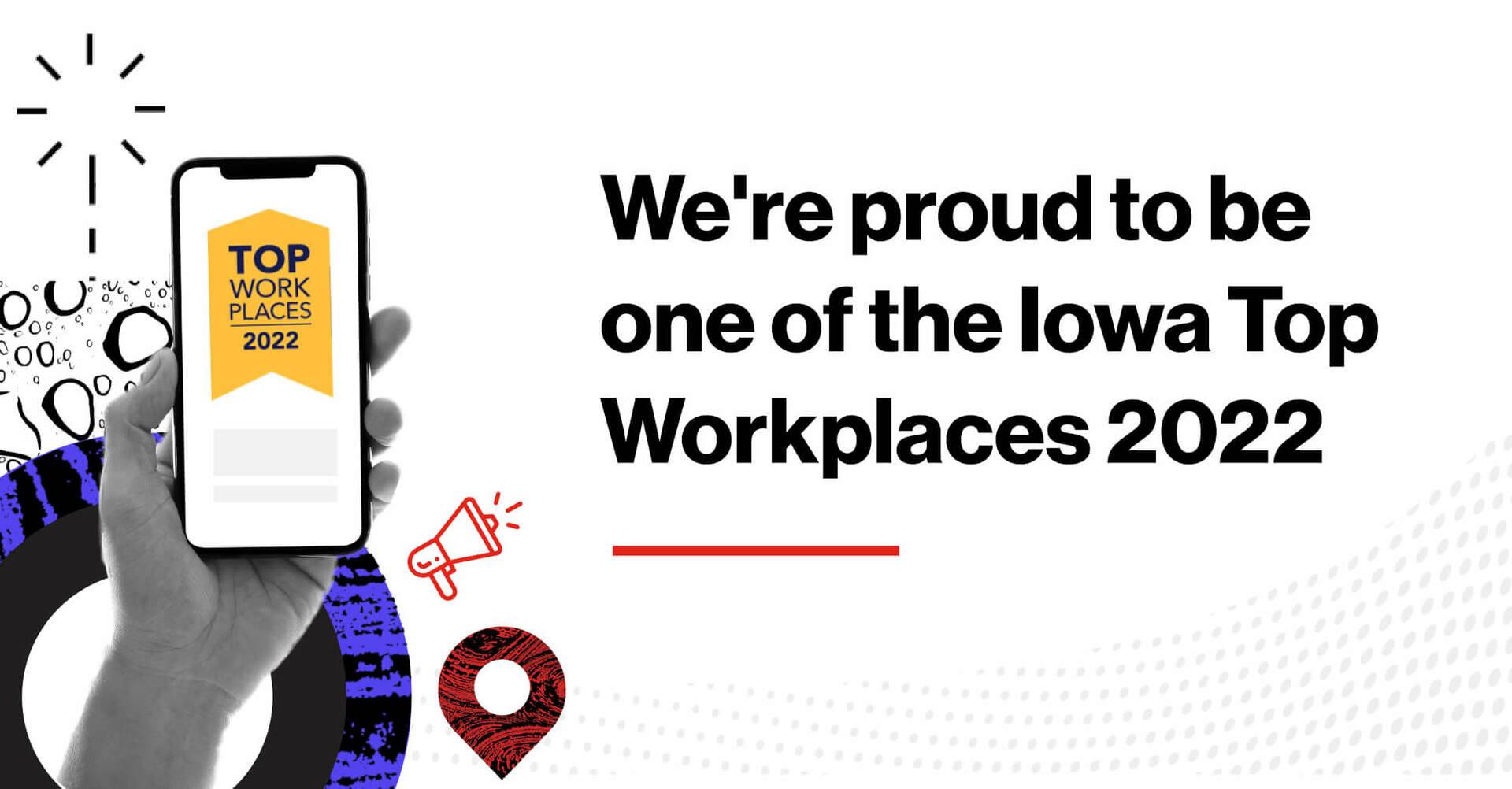 Webspec Recognized as a Top Workplace in Iowa